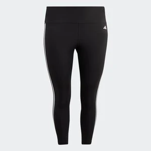 Train Essentials 3-Stripes High-Waisted 7/8 Leggings (Plus Size) Adidas