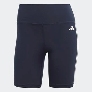 Training Essentials 3-Stripes High-Waisted Short Leggings Adidas