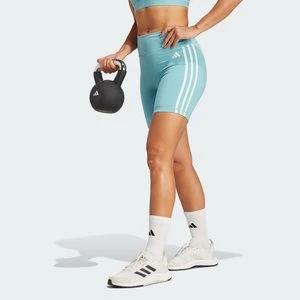 Training Essentials 3-Stripes High-Waisted Short Leggings Adidas