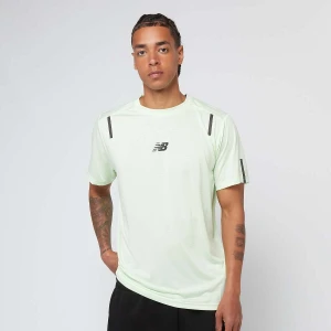 New Balance Training T-Shirt mężczyźni T-Shirty i Polo zielony rozmiar Odzież