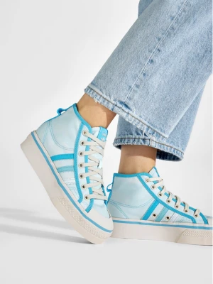 Trampki adidas Nizza Platform Mid GX4604 Niebieski