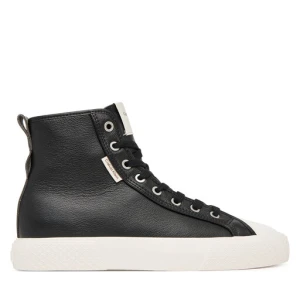 Trampki Calvin Klein Vulc Lace Up Hightop Lth HW0HW03076 Czarny