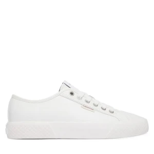 Trampki Calvin Klein Vulc Lace Up Low Lth HW0HW03077 Biały
