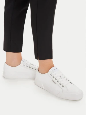 Trampki Calvin Klein Vulc Lace Up Low Lth HW0HW03077 Biały