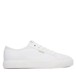 Trampki Calvin Klein Vulc Laceup Cv HM0HM02121 Biały