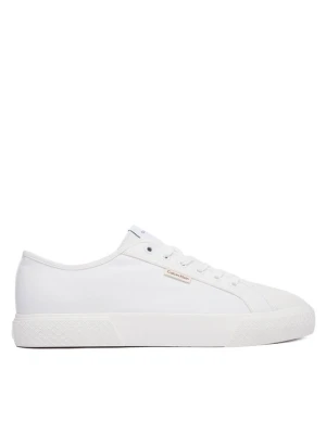 Trampki Calvin Klein Vulc Laceup Cv HM0HM02121 Biały
