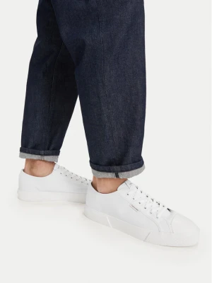 Trampki Calvin Klein Vulc Laceup Cv HM0HM02121 Biały