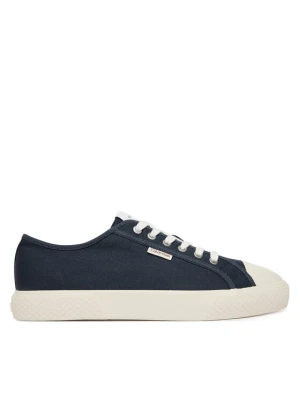 Trampki Calvin Klein Vulc Laceup Cv HM0HM02121 Granatowy
