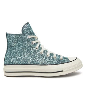 Trampki Converse Chuck 70 Glitter Hi A10097C 486 Niebieski