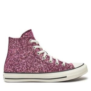 Trampki Converse Chuck Taylor All Star Glitter Hi A11137C Różowy