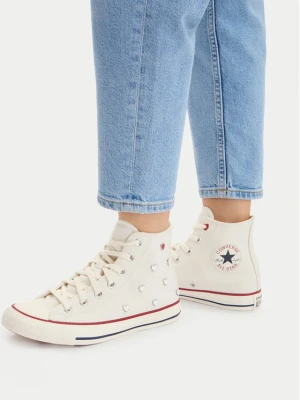 Trampki Converse Chuck Taylor All Star Hearts A19055C Biały