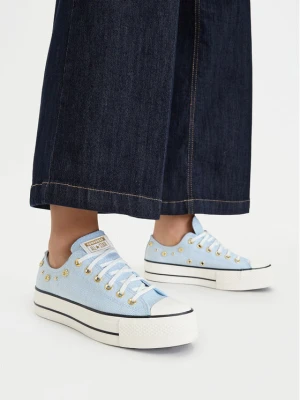Trampki Converse Chuck Taylor All Star Heathered Glam A17596C Niebieski