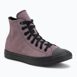 Trampki Converse Chuck Taylor All Star Hi Suede Faux Fur grey/purple