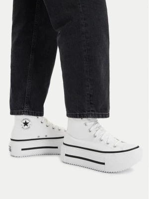 Trampki Converse Chuck Taylor All Star Lift Double Stack A12976C Biały