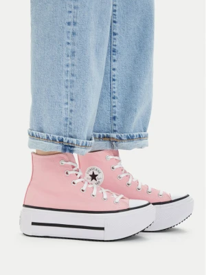 Trampki Converse Chuck Taylor All Star Lift Double Stack A15012C Różowy
