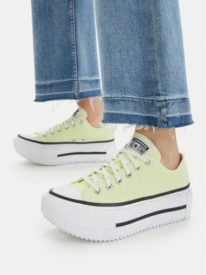 Trampki Converse Chuck Taylor All Star Lift Double Stack Platform A16283C Żółty