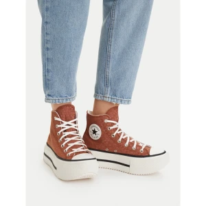 Trampki Converse Chuck Taylor All Star Lift Double Stack Platform Deer A17883C Brązowy