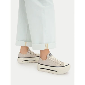 Trampki Converse Chuck Taylor All Star Lift Double Stack Platform Deer A17884C Beżowy