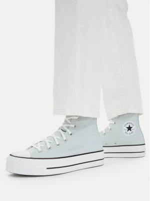 Trampki Converse Chuck Taylor All Star Lift Platform A11873C Błękitny Niebieski jasny