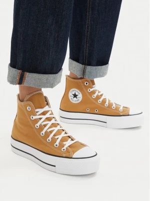 Trampki Converse Chuck Taylor All Star Lift Platform A16103C Pomarańczowy