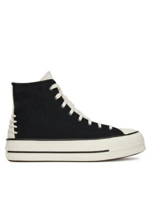 Trampki Converse Chuck Taylor All Star Lift Platform Crafted Laces A12552C Czarny