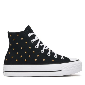 Trampki Converse Chuck Taylor All Star Lift Platform Embroidered Stars A16113C Czarny