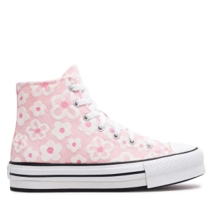 Trampki Converse Chuck Taylor All Star Lift Platform Flower Embroidery A06324C Donut Glaze/Oops Pink/White