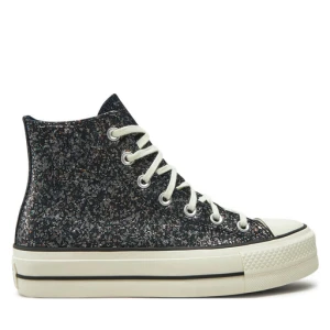 Zdjęcie produktu Trampki Converse Chuck Taylor All Star Lift Platform Glitter A09551C 401 Czarny