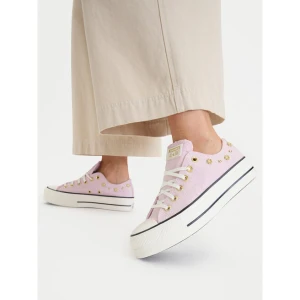 Trampki Converse Chuck Taylor All Star Lift Platform Heathered Glam​ A17595C Różowy