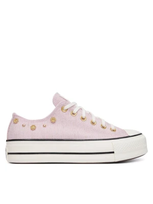 Trampki Converse Chuck Taylor All Star Lift Platform Heathered Glam​ A17595C Różowy