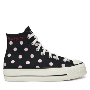 Trampki Converse Chuck Taylor All Star Lift Platform Polka Dots A10688C Czarny