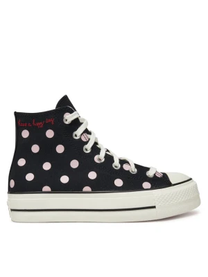 Trampki Converse Chuck Taylor All Star Lift Platform Polka Dots A10688C Czarny