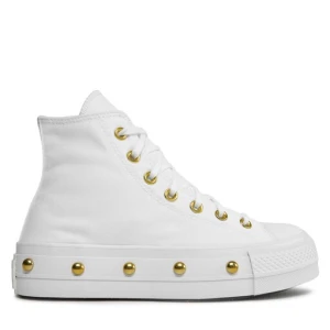 Trampki Converse Chuck Taylor All Star Lift Platform Star Studded A06787C Biały