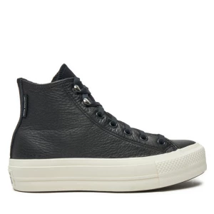 Trampki Converse Chuck Taylor All Star Lift Platform Water Repellent Leather A08312C Czarny