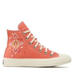 Trampki Converse Ctas Hi A02203C Pomarańczowy