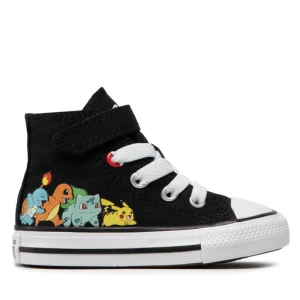 Trampki Converse POKEMON Chuck Taylor All Star Hi A01229C Czarny