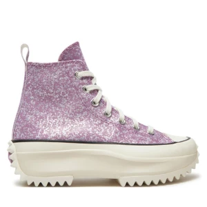 Trampki Converse Run Star Hike Platform Glitter A10096C Różowy