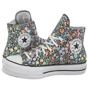 Trampki CTAS Lift Hi Black/White/Pale Surplus A15009C (CO799-a) Converse