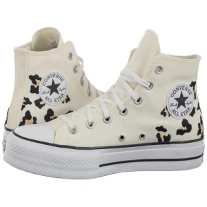 Trampki CTAS Lift Hi Egret/Coastal Dune/Black A14936C (CO768-a) Converse