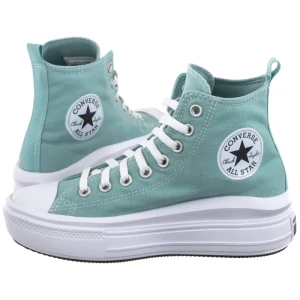 Trampki CTAS Move Hi Vernal Pool/White/Black A10703C (CO619-d) Converse