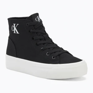 Trampki damskie Calvin Klein YW0YW01764 Vulc Flatform Mid Cv Mg black/bright white