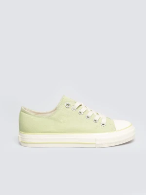 Trampki damskie niskie zielone TT274286 301 BIG STAR