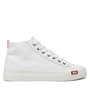 Trampki Diesel S-Athos Mid W Y03334 P2994 H7528 Biały