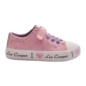 Trampki Dziewczęce Lee Cooper LCW-24-02-2160 Różowe