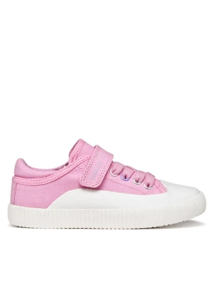 Trampki Geox J Tippeste Girl J65N3A 00010 C8006 M Różowy