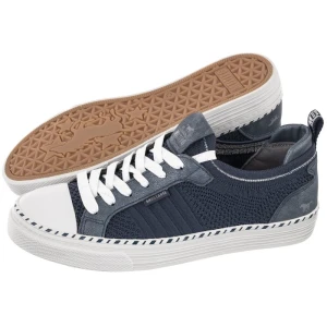 Trampki Granatowe 50C0030 (MU445-a) Mustang