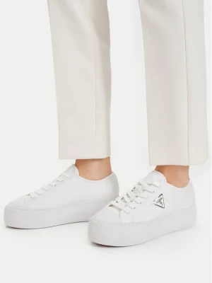 Trampki Guess FLJJZ3 FAB12 Biały