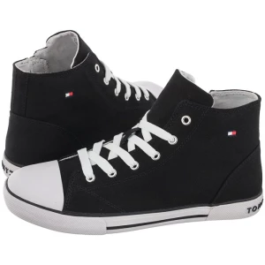 Trampki High Top Lace-Up Sneaker Black T3X4-32209-0890 999 (TH422-b) Tommy Hilfiger