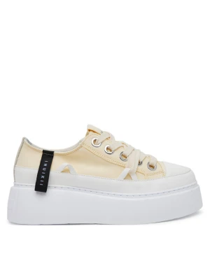 Trampki Inuikii Matilda Canvas Low 30102-025 Żółty