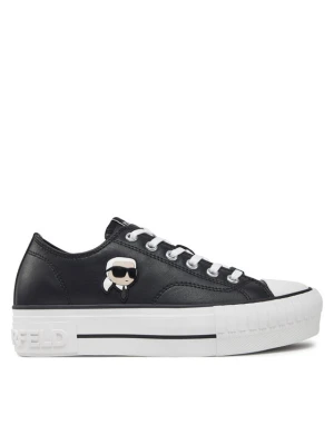 Trampki KARL LAGERFELD Kampus Max KL60425T Czarny